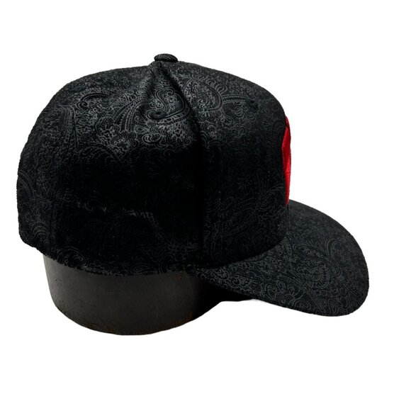 Wisconsin Badgers Big Ten Snapback Hat Cap Black Red Top World Adjustable - Picture 6 of 13